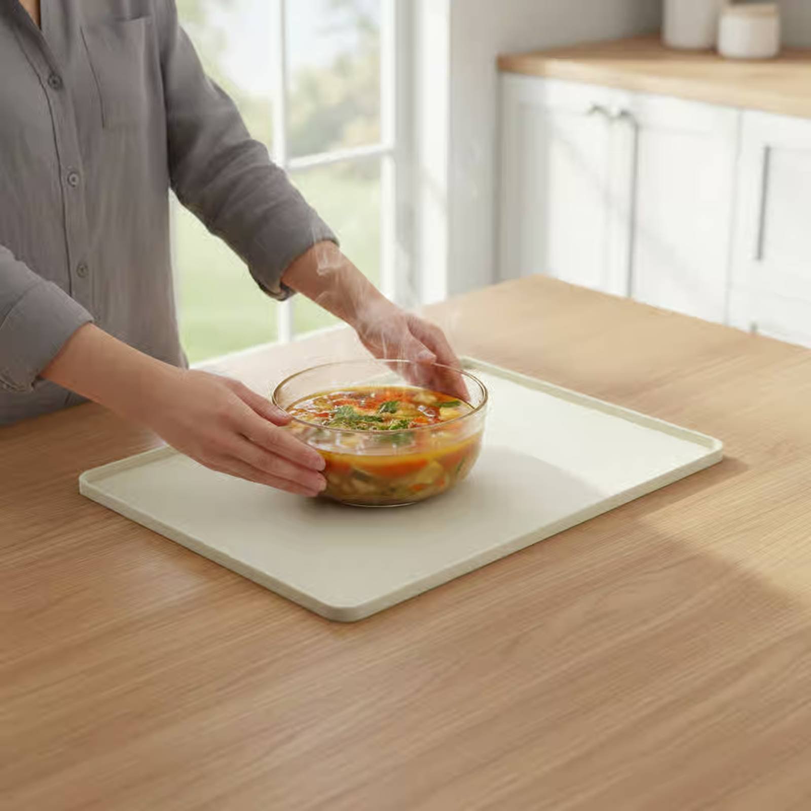 Microwave Oven - Silicone Microwave Top Mat Flexible Microwave