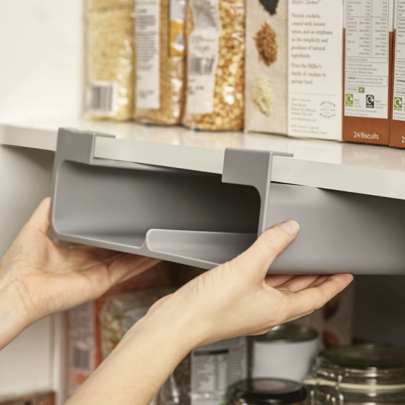 Wall Mounted Cling Film Storag - Kitchen Appliances Cabinet ulasan dan harga