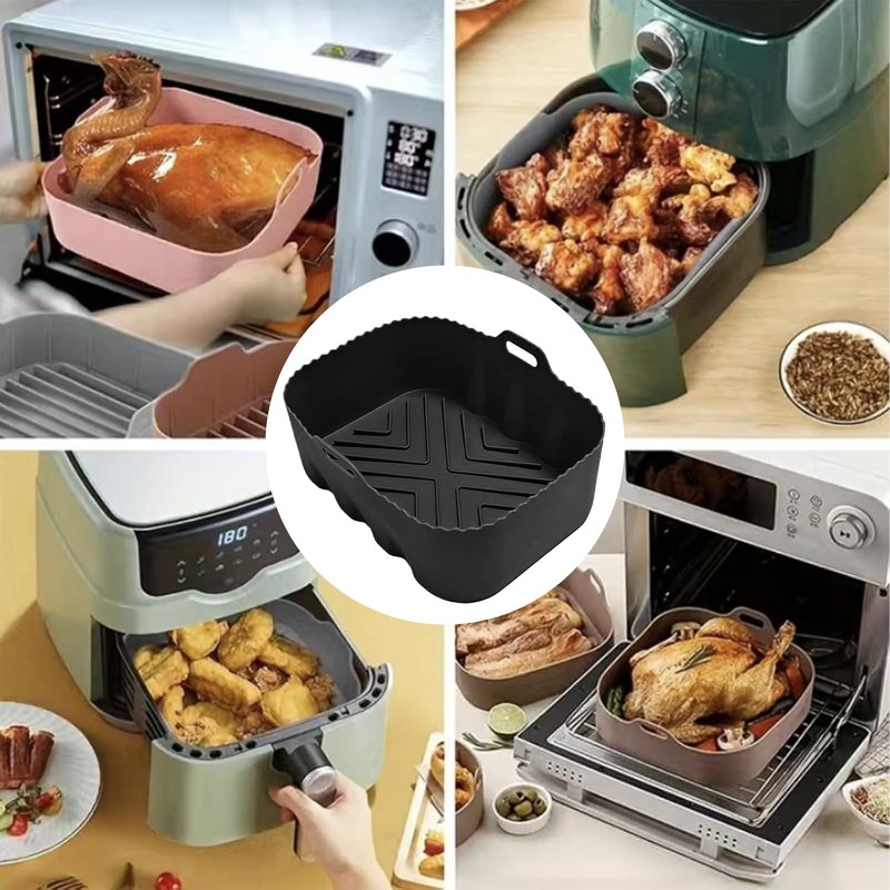 Reusable Silicone Air Fryer Li - Toaster ulasan dan harga